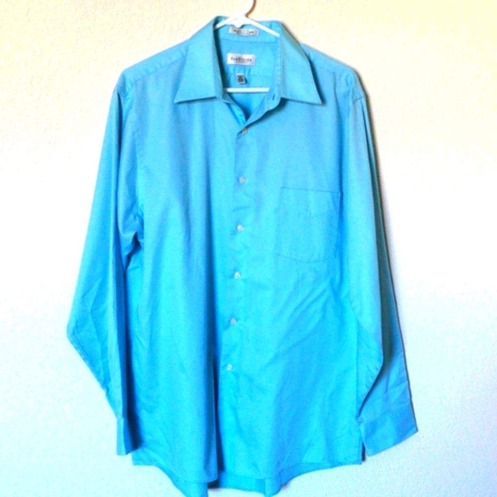 Van Heusen Button Down Long Sleeve Shirt Top